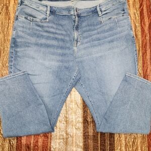 Lane Bryant Skinny Straight Leg  Denim Jeans. Size 28.